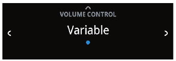 C&Oacute;MO NAVEGAR POR LA CONFIGURACI&Oacute;N DEL NIVEL DE CONTROL DE VOLUMEN - Paso 1