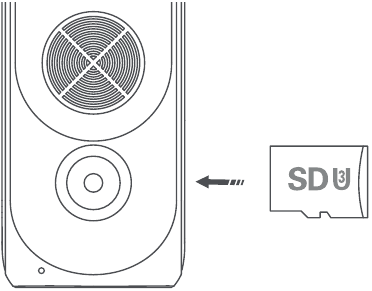 Inserci&oacute;n de la tarjeta MicroSD