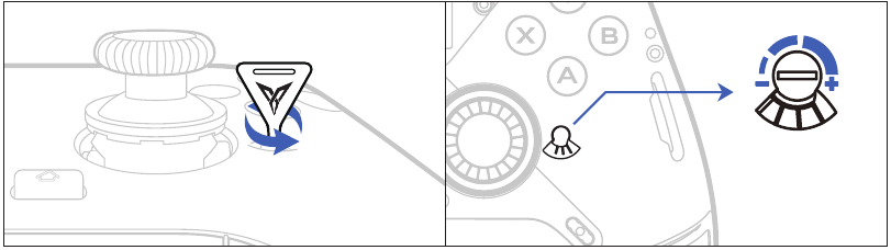Instrucciones del joystick de fuerza ajustable - Paso 3