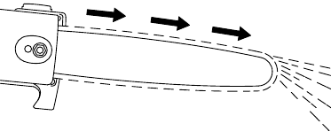 Comprobaci&oacute;n de la lubricaci&oacute;n de la cadena