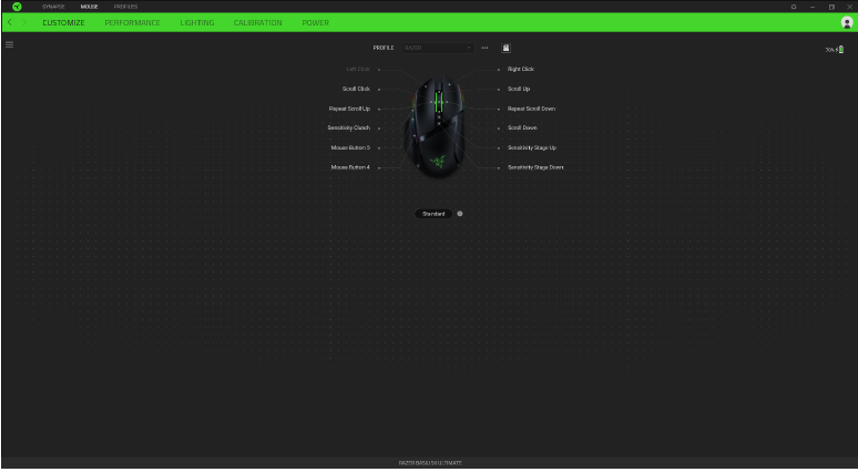 Configuraci&oacute;n de tu Razer Basilisk Ultimate - Paso 2