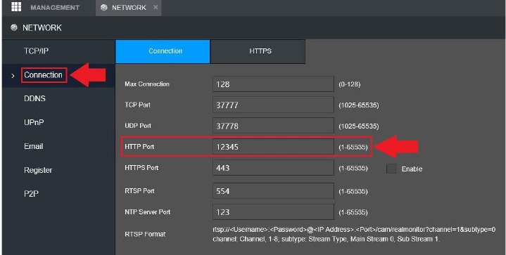 Acceso a la interfaz de usuario web de forma remota - Paso 2