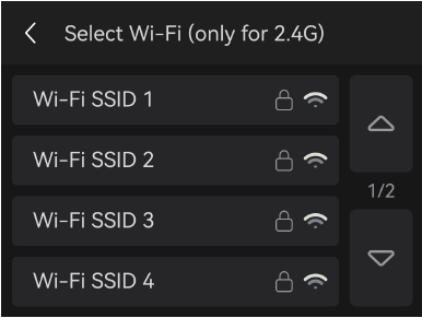 Configuraci&oacute;n de red - Paso 2
