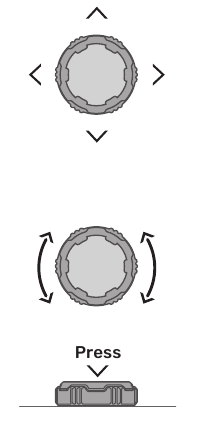 Funci&oacute;n del dial de control