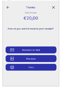 Finalizaci&oacute;n y recibo