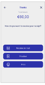 Finalizaci&oacute;n y recibo