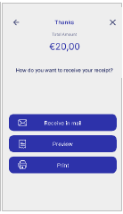 Finalizaci&oacute;n y recibo