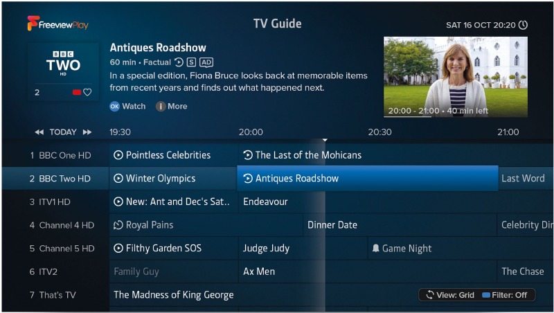 Gu&iacute;a de TV