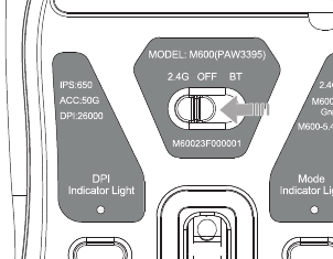 Configuraci&oacute;n - Paso 1 - Modo 2.4G