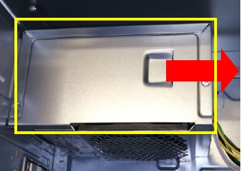 Extracci&oacute;n de la PSU con alimentaci&oacute;n TFX - Paso 3
