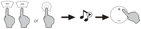 Entrada &oacute;ptica y coaxial
