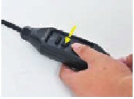 Presione el bot&oacute;n &laquo;TEST&raquo;, la luz indicadora se apaga.