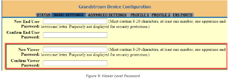 GU&Iacute;A DE CONFIGURACI&Oacute;N - Cambiar la contrase&ntilde;a de visor