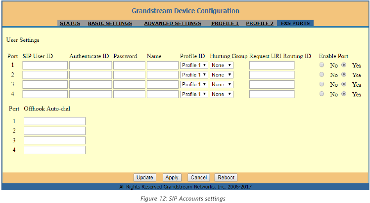 GU&Iacute;A DE CONFIGURACI&Oacute;N - Ajuste de cuentas SIP