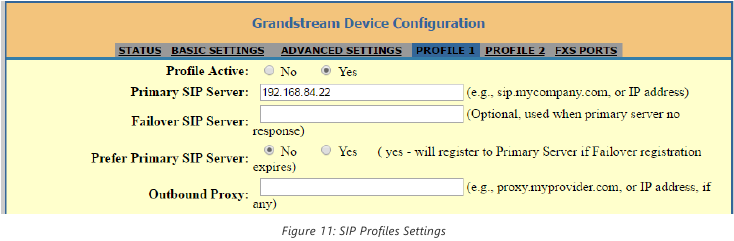 GU&Iacute;A DE CONFIGURACI&Oacute;N - Ajuste de perfiles SIP