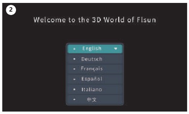 Ajustes de idioma - Paso 2
