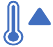 icono de temperatura m&aacute;xima