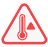 icono de temperatura m&aacute;xima alcanzada