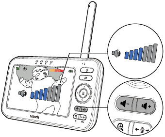 Ajustar el volumen del altavoz