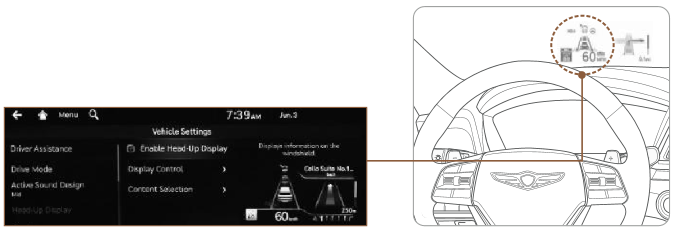 PANTALLA HEAD-UP (HUD)