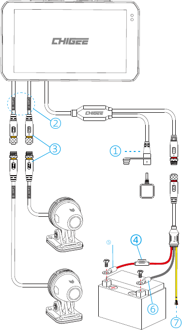 Diagrama de cableado
