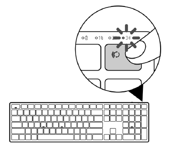 Emparejamiento del tercer dispositivo mediante Bluetooth - Paso 1