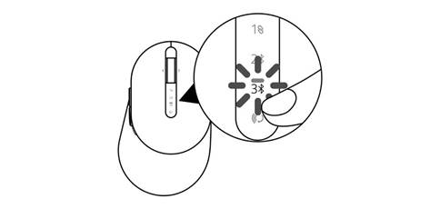 Emparejamiento del dispositivo tres mediante Bluetooth - Paso 1