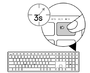 Emparejamiento del tercer dispositivo mediante Bluetooth - Paso 2