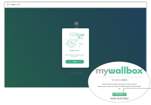 Portal myWallbox - Paso 3