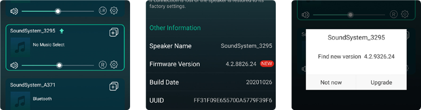 Actualizaci&oacute;n del firmware