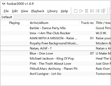 Para reproducir m&uacute;sica desde un PC con Windows a trav&eacute;s de Foobar2000 - Paso 1
