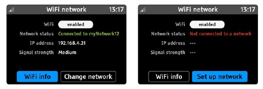 Acceder a la pantalla de ajustes de la WiFi