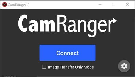Aplicaci&oacute;n CamRanger 2 - Pantalla de conexi&oacute;n