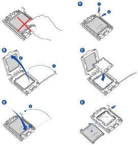 Instale la CPU
