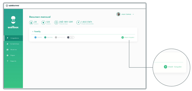 Primer acceso al sitio web: paso 1