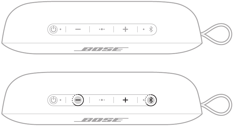 EMPAREJAR DOS ALTAVOCES BLUETOOTH DE BOSE MANUALMENTE - Paso 2