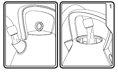Uso del hervidor - Paso 1