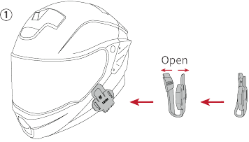Instrucciones de instalaci&oacute;n - Instalaci&oacute;n con abrazadera