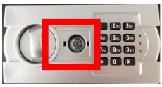 Abrir la tapa de la llave de emergencia