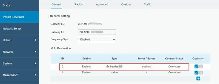 Conectar el UG65 a Milesight IoT Cloud - Paso 1