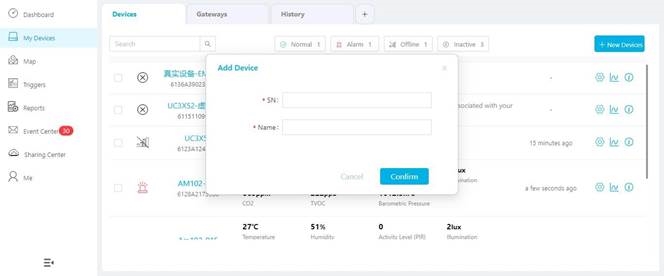 Conectar el UG65 a Milesight IoT Cloud - Paso 4