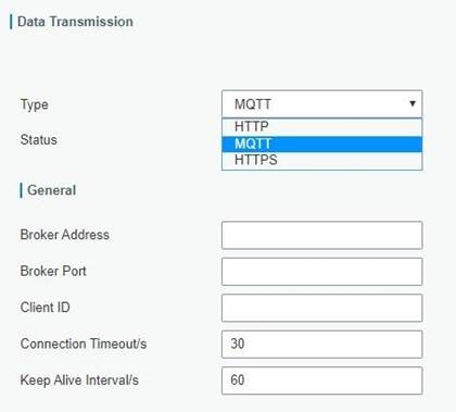 Conectar el UG65 al servidor MQTT/HTTP - Paso 5