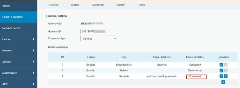 Configuraci&oacute;n del reenviador de paquetes - Paso 4