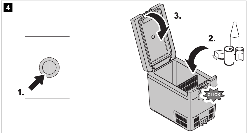 Funcionamiento: encendido del dispositivo