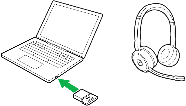C&oacute;mo conectar - PC (con Jabra Link 380)