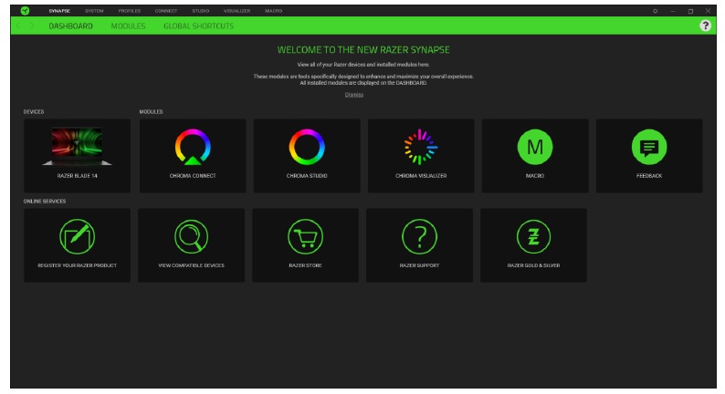 Panel de control