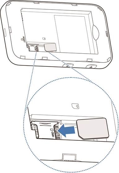 Inserte la tarjeta nano-SIM y la bater&iacute;a - Paso 2