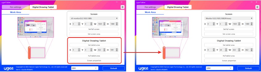 Configuraci&oacute;n del &aacute;rea de trabajo