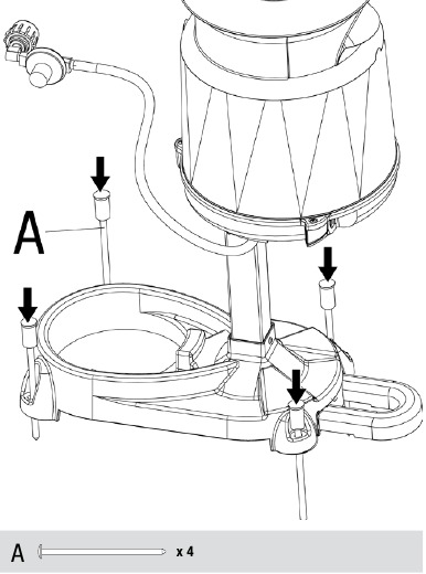 Instrucciones de montaje - Paso 7 - Insertar estacas