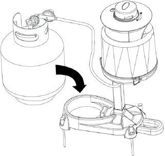 Instalaci&oacute;n del tanque de gas LP